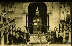 France, Synagogue in Bordeaux